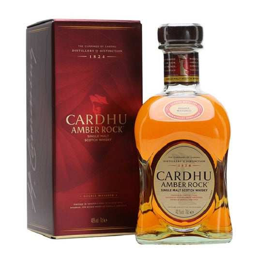 CARDHU AMBER ROCK SINGLE MALT SCOTCH WHISKY 700ML