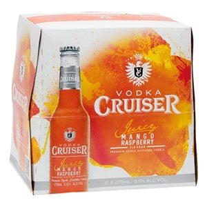 CRUISER MANGO RASPBERRY 12PK BTLS 275ML