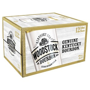 WOODSTOCK 7% ZERO SUGAR COLA 12PK CANS