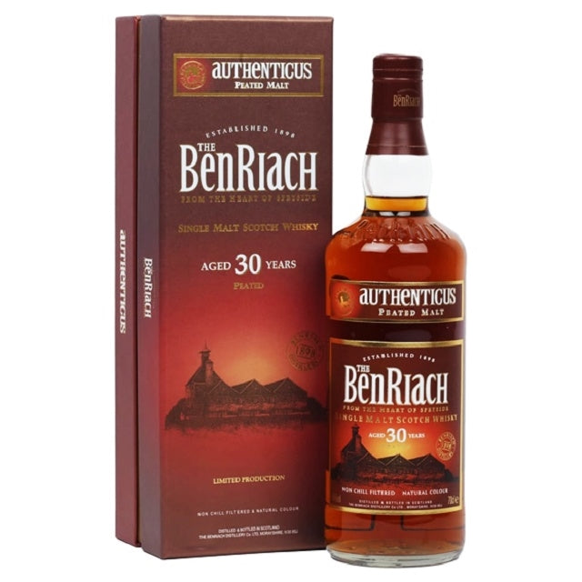 BENRIACH 30 YEAR OLD AUTHENTICUS 700ML