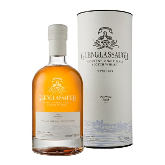 GLENGLASSAUGH PORT WOOD FINISH 46% WHISKY 700ML