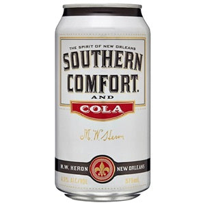 SOUTHERN COMFORT N COLA 10PK CANS 375ML