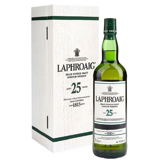 LAPHROAIG 25YO SINGLE MALT ISLAY SCOTCH WHISKY 700ML