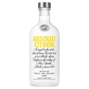 ABSOLUT CITRON VODKA 700ML