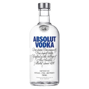 ABSOLUT PLAIN VODKA 700ML