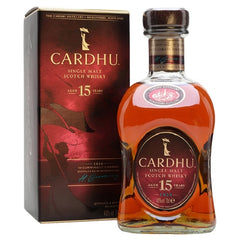 CARDHU 15YO SPEYSIDE SINGLE MALT SCOTCH WHISKY 700ML