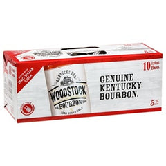 WOODSTOCK 5% BOURBON N ZERO COLA 10PK CANS 330ML