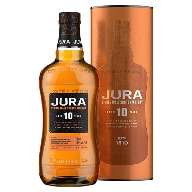 ISLE OF JURA 10YO 2ND EDITION SCOTCH WHISKY 700ML