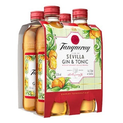 TANQUERAY SEVILLA GIN & SODA 4PK BTLS 275ML