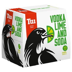 TUI VODKA 5% 12PK BOTTLES 330ML