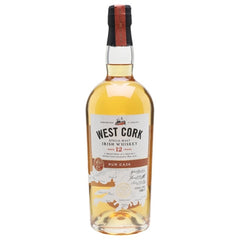 WEST CORK 12YO RUM CASK SINGLE MALT IRISH WHISKEY