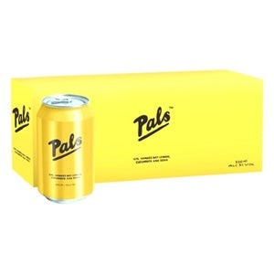 PALS GIN LEMON, CUCUMBER & SODA 10PK CANS 330ML