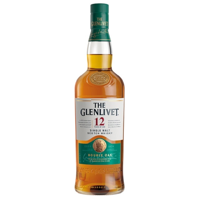 GLENLIVET 12YO SINGLE MALT SCOTCH WHISKY 1000ML