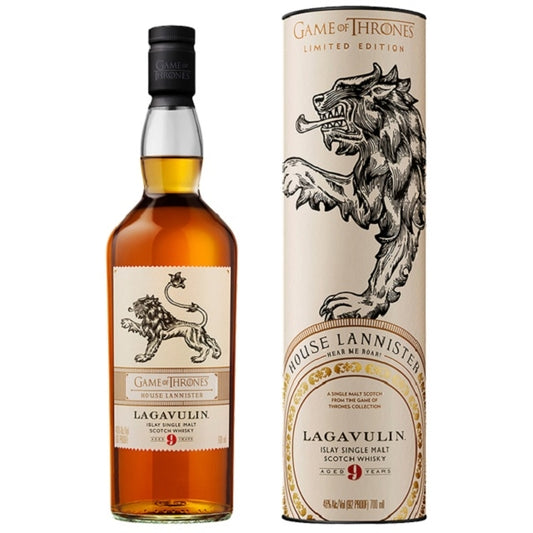 LAGAVULIN 9YO GAME OF THRONES LIMITED EDITION ISLAY SCOTCH WHISKY 700ML