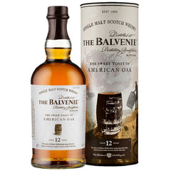 BALVENIE 12YO THE SWEET TOAST OF AMERICAN OAK SINGLE MALT SCOTCH WHISKY 700ML