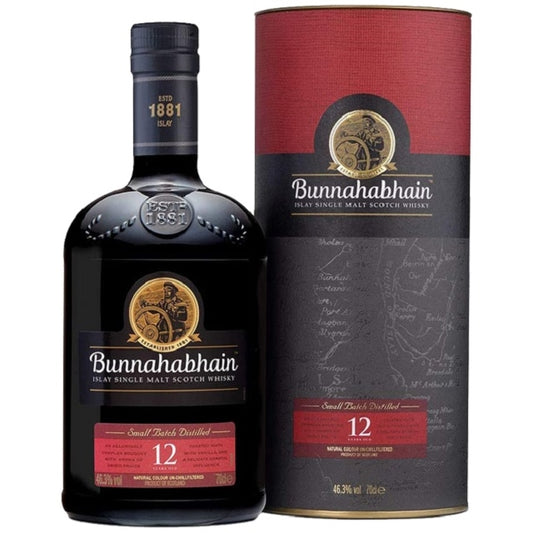 BUNNAHABHAIN 12YO ISLAY SINGLE MALT SCOTCH WHISKY 700ML