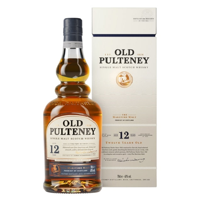 OLD PULTENEY 12YO SCOTCH WHISKY 700ML