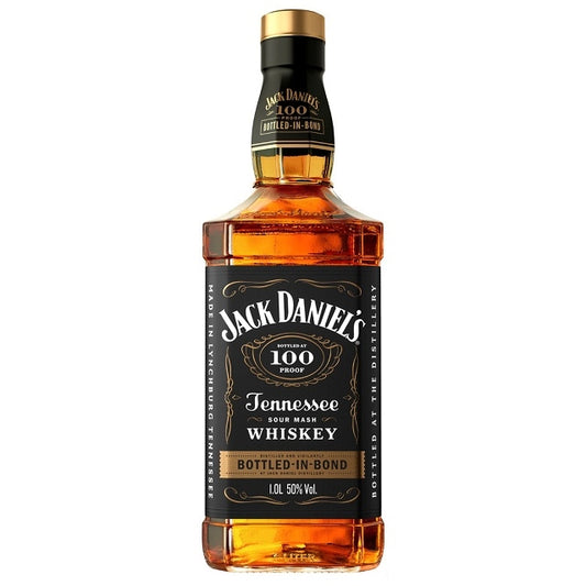 JACK DANIELS 100 PROOF BOTTLED IN BOND TENNESSEE WHISKEY 1 LITRE