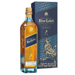 JOHNNIE WALKER BLUE LABEL SCOTCH WHISKY YEAR OF THE OX LIMITED EDITION 750ML