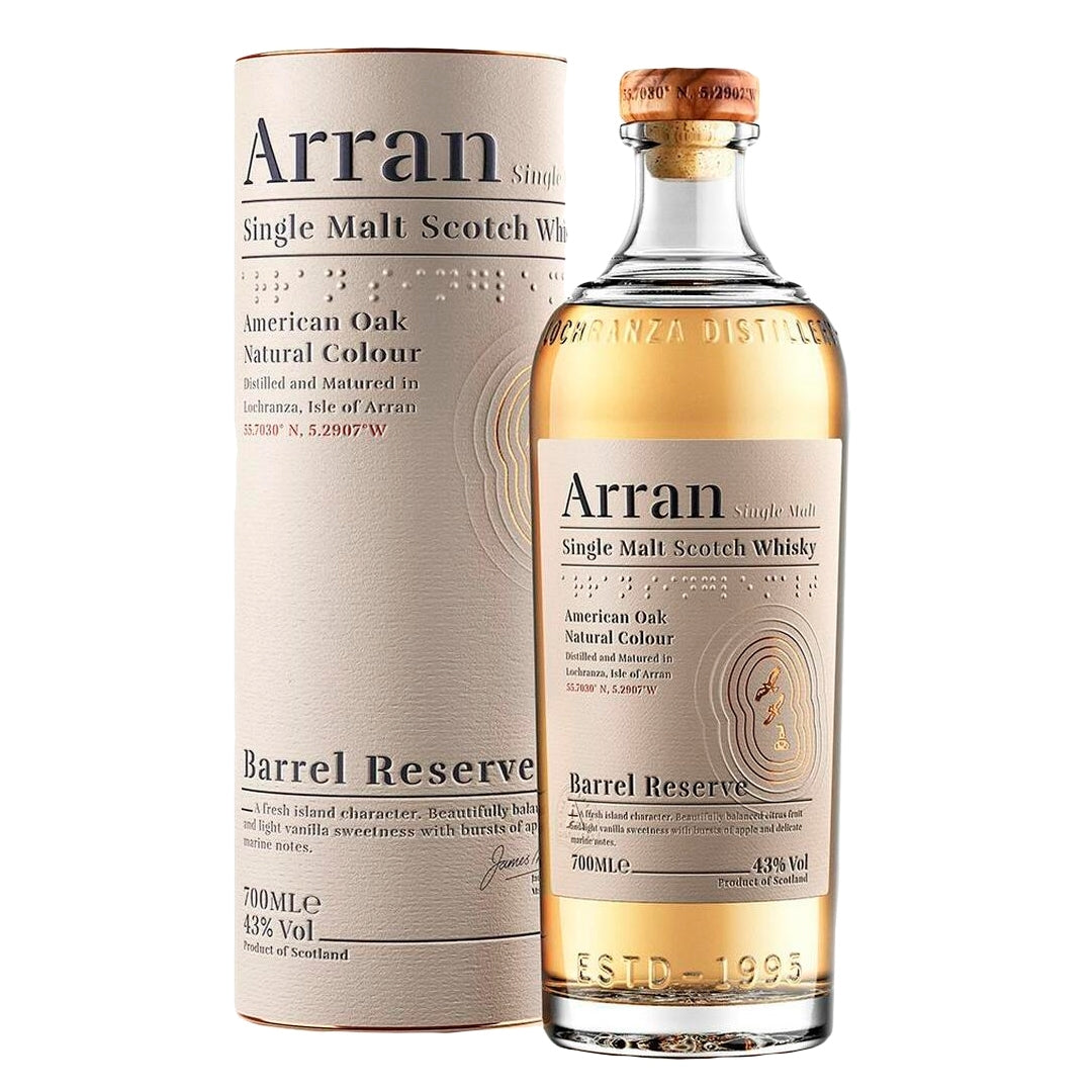 ARRAN BARREL RESERVE SINGLE MALT SCOTCH WHISKY 700ML