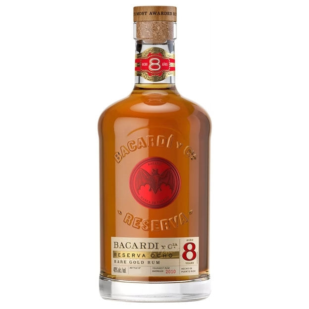 BACARDI 8YO RESERVA RUM 1 LITRE