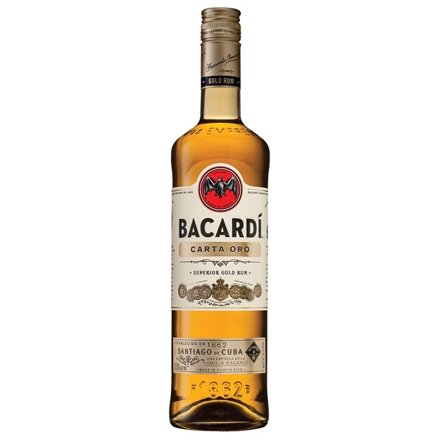 BACARDI GOLD RUM 1000ML