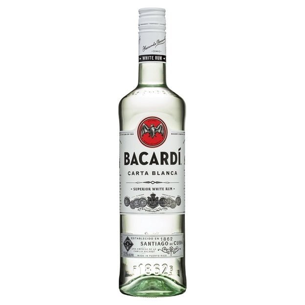 BACARDI WHITE RUM 1000ML