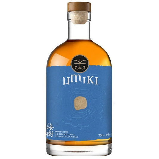 UMIKI JAPANESE 46% OCEAN FUSED WHISKY FINISHED IN PINE BARRELS 750ML