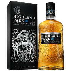 HIGHLAND PARK 10 YEAR OLD VIKING SCARS SINGLE MALT SCOTCH WHISKY 700ML