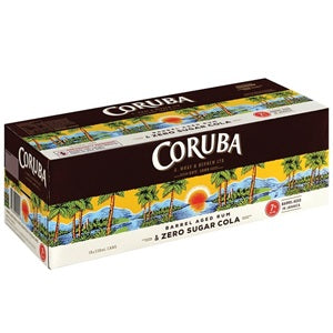 CORUBA 7% N ZERO SUGAR COLA 10PK CANS 330ML