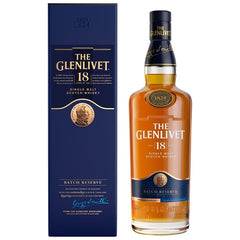 GLENLIVET 18YO SINGLE MALT SCOTCH WHISKY 700ML