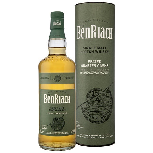 BENRIACH PEATED QUARTER CASK SINGLE MALT 700ML