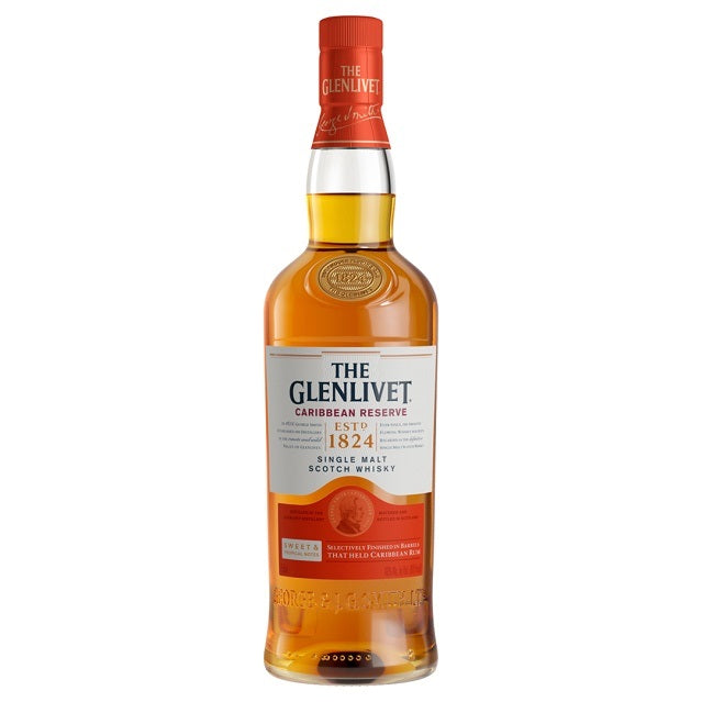 GLENLIVET CARIBBEAN RESERVE SCOTCH WHISKY 700ML