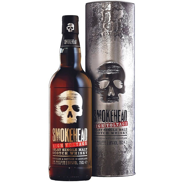 SMOKEHEAD HIGH VOLTAGE 58% ISLAY SINGLE MALT SCOTCH WHISKY 700ML