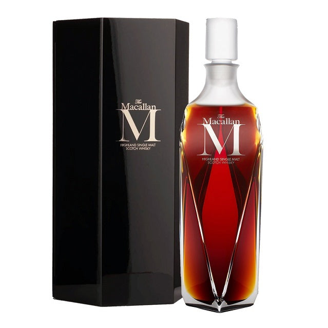 MACALLAN M DECANTER SUPER PREMIUM SINGLE MALT SCOTCH WHISKY 700ML