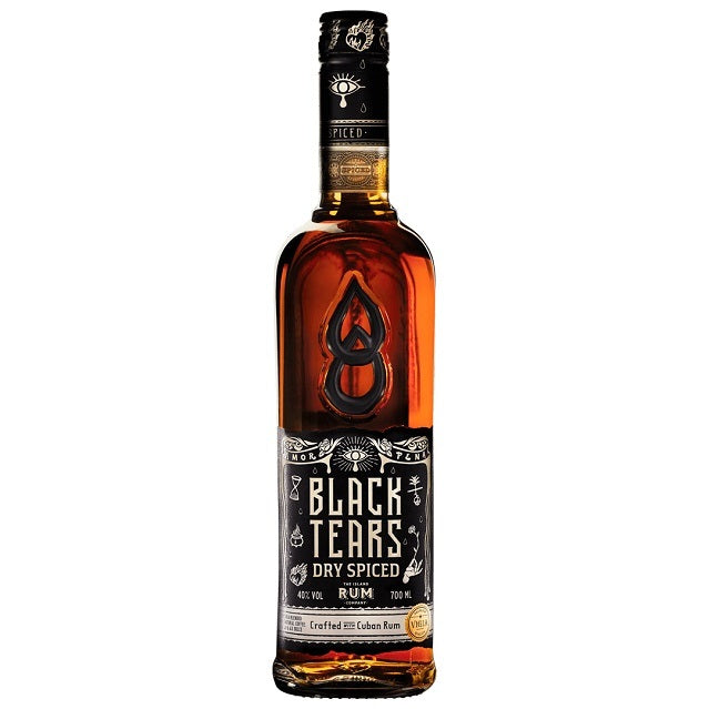 BLACK TEARS CUBAN DRY SPICED RUM 700ML