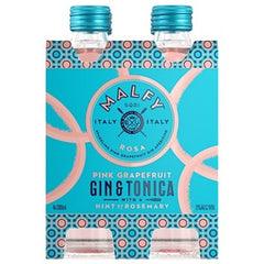 MALFY ROSA G&T 4PK 300ML