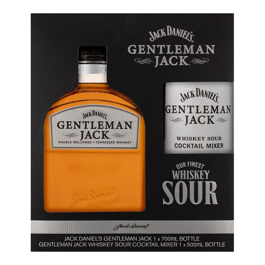 GENTLEMAN JACK TENNESSEE WHISKEY 700ML + WHISKEY SOUR 500ML GIFT PACK