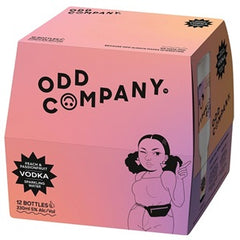 ODD CO VODKA PEACH & PASSIONFRUIT 12PK BOTTLES 330ML