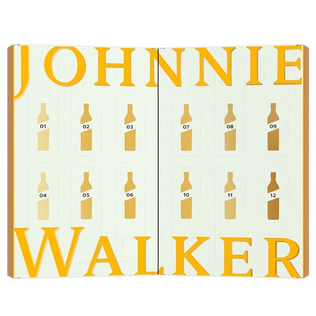 JOHNNIE WALKER 12DAYS OF XMAS MINIATURE 12X50ML GIFT PACK