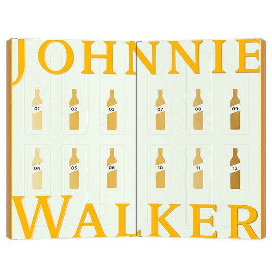 JOHNNIE WALKER 12DAYS OF XMAS MINIATURE 12X50ML GIFT PACK