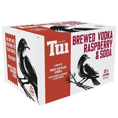 TUI VODKA RASP 7% 12PK CANS 250ML