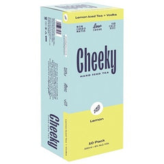 CHEEKY LEMON HARD ICED TEA 10PK CANS 330ML