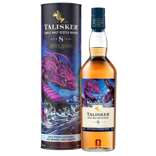 TALISKER 8YO SPECIAL RELEASE 2021 SINGLE MALT SCOTCH WHISKY 700ML