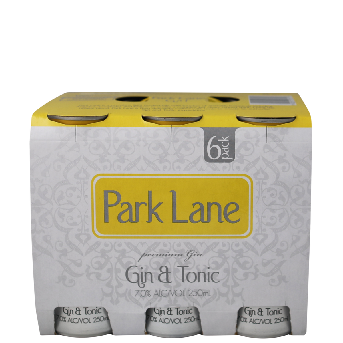 Park Lane Gin & Tonic 7% 250mL 6 Pack Cans