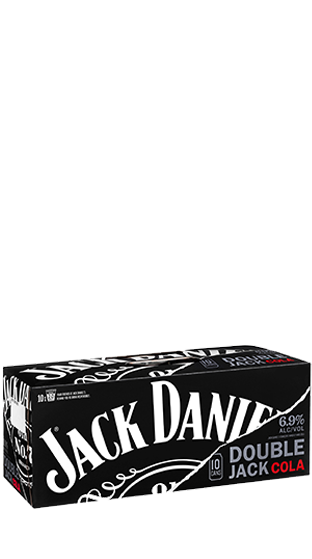 Jack Daniels RTD Double Jack 10 Pk Cans