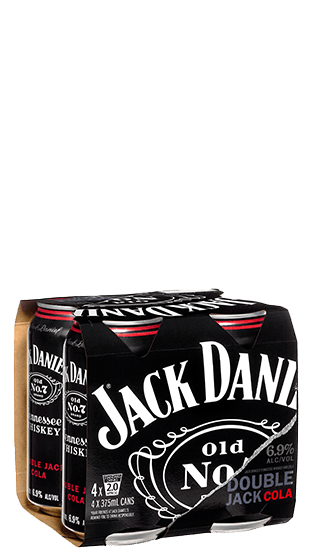 Jack Daniels RTD Double Jack 4 Pk Cans