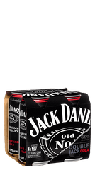 Jack Daniels RTD Double Jack 4 Pk Cans